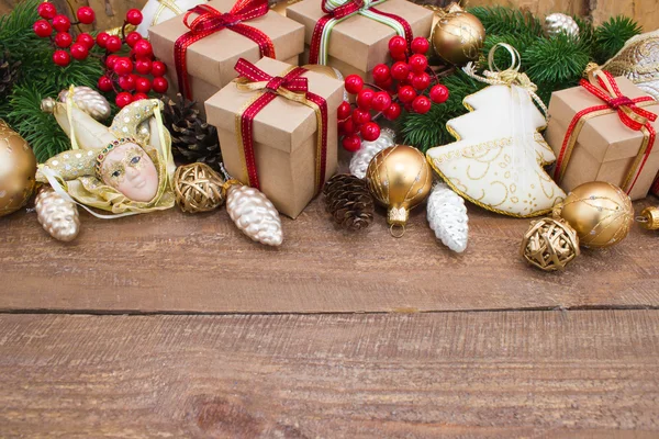 Christmas or New Year background — Stock Photo, Image