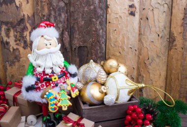 Noel veya yeni yıl arkaplanı