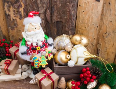 Noel veya yeni yıl arkaplanı