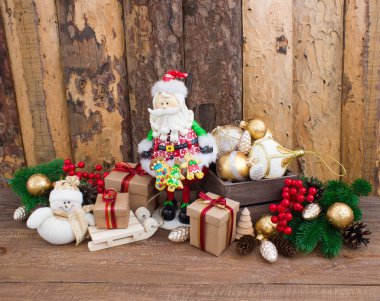 Noel veya yeni yıl arkaplanı