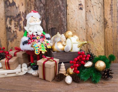 Noel veya yeni yıl arkaplanı