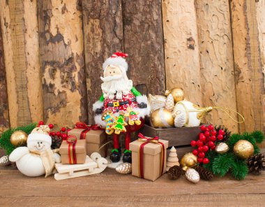 Noel veya yeni yıl arkaplanı