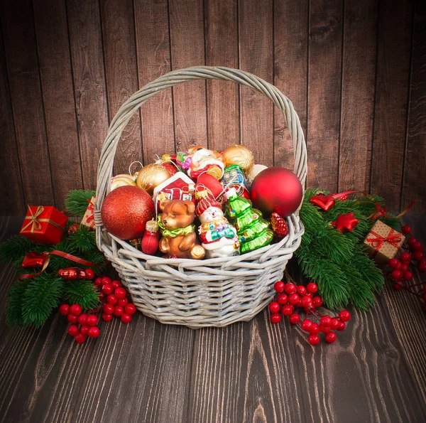 Christmas or New Year background — Stock Photo, Image