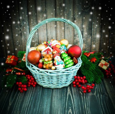 Noel veya yeni yıl arkaplanı