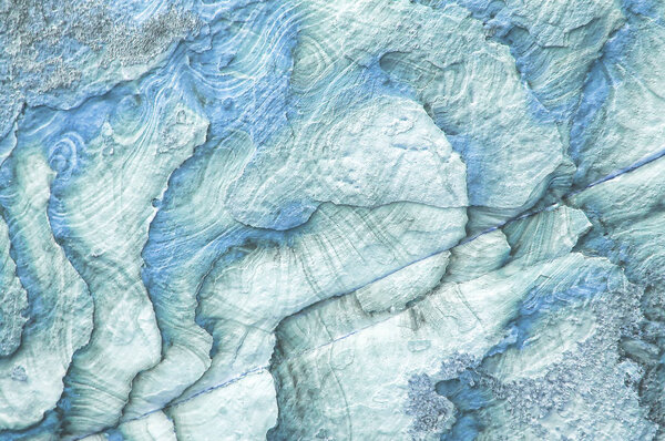 Свет голубой природный ломтик скалы крупным планом
