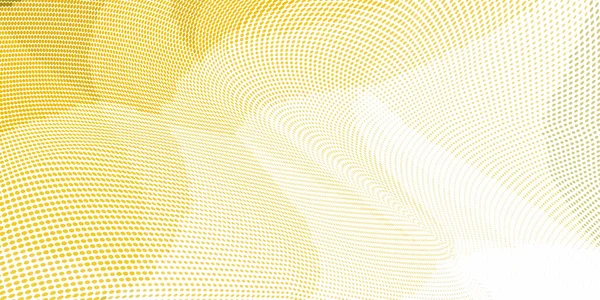 Abstract Light Yellow White Low Poly Halftone Pattern — Stock Vector