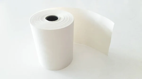 Paper Rolls Isolated White Background — Stock Photo, Image