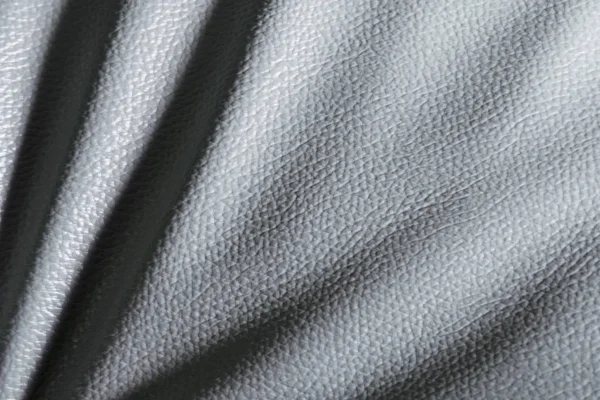 浅色皮革 用于抽象背景纹理 背景为软波状条件 — 图库照片
