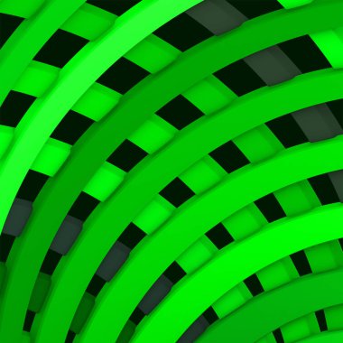 3D render soyut yüzey