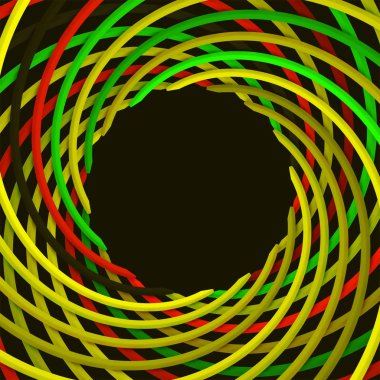 3D render soyut yüzey.