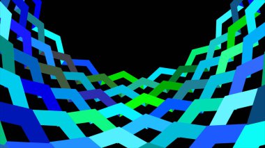 3D render soyut yüzey