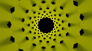 3D render soyut yüzey