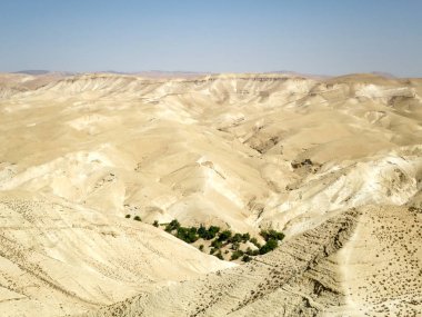 Wadi Qelt çorak tepelerinde
