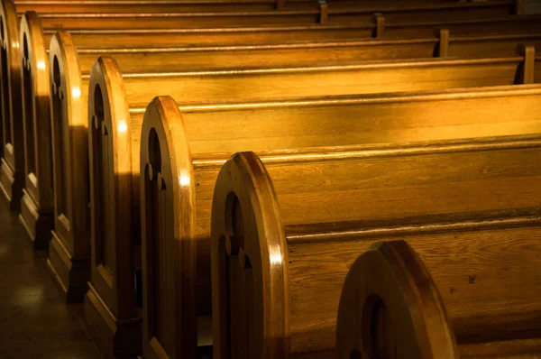 Church Pews in Church