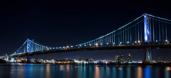 Ben Franklin Bridge — Stockfoto