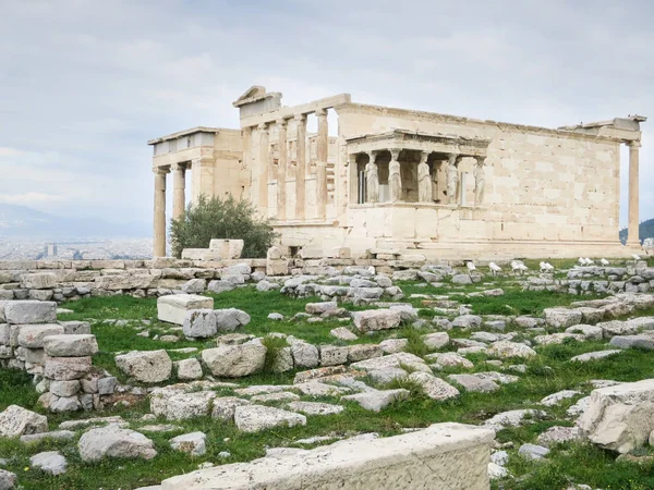 Harabeleri Antik Atina — Stok fotoğraf
