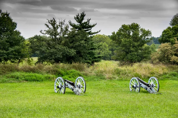 Działa pod Gettysburgiem — Zdjęcie stockowe