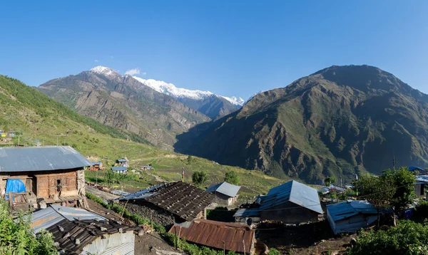 Village on the Hillside — Stock Photo, Image