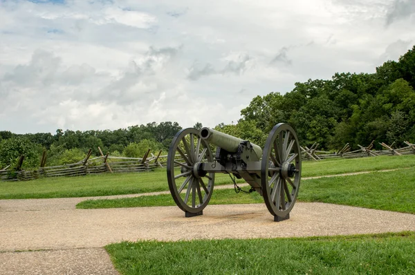 Canhão da Guerra Civil — Fotografia de Stock