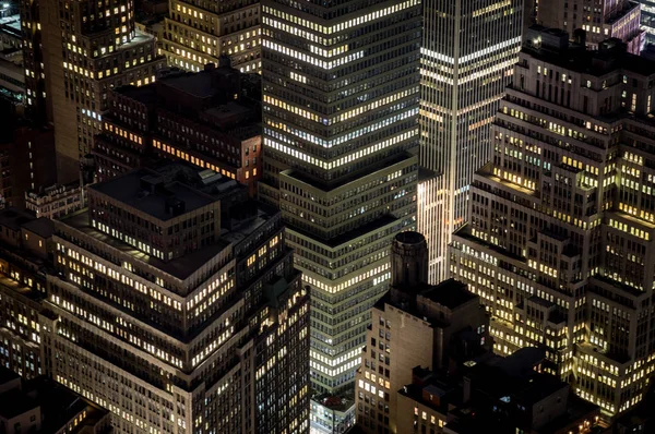 Distrito financeiro da cidade de Nova Iorque — Fotografia de Stock