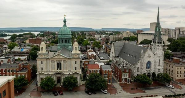 Harrisburg stadsbilden i Pennsylvania — Stockfoto