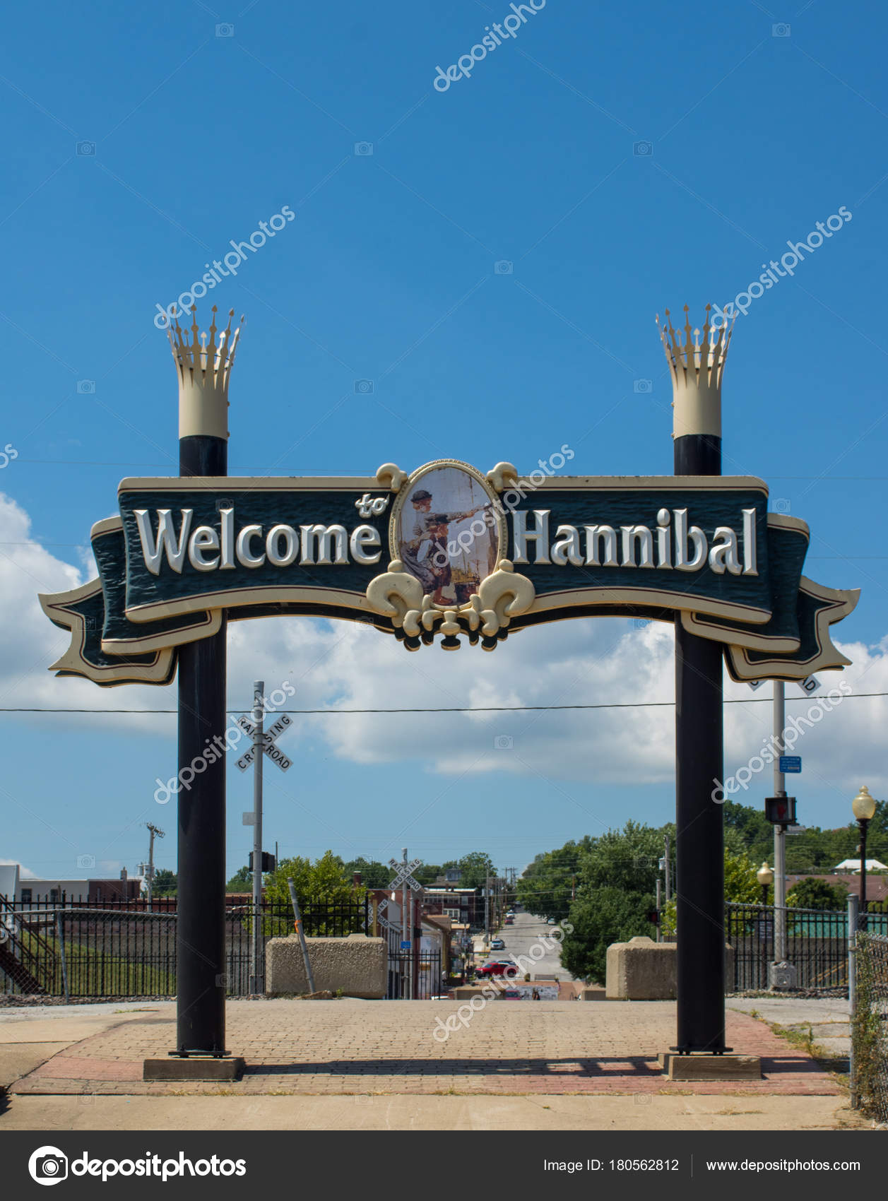Welcome To Hannibal Stock Editorial Photo C Clintonweaverphotos 180562812