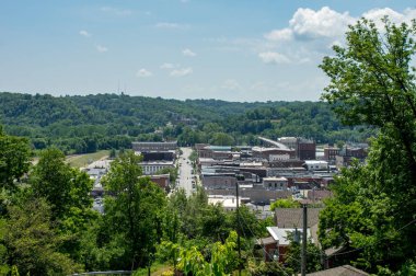 Hannibal Missouri görünümünü yukarıda