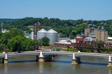 Zanesville Ohio Y Köprüsü