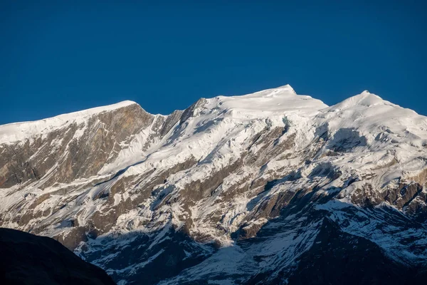 Glaciärer på berget — Stockfoto