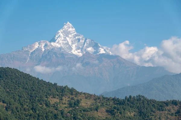 Nepal 'deki Machhapuchre Dağı — Stok fotoğraf