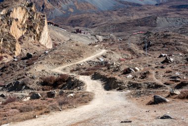 Himalaya Dağları 'nda yol