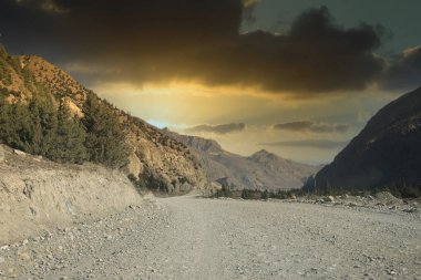 Uzak Yabanda Toprak Yol