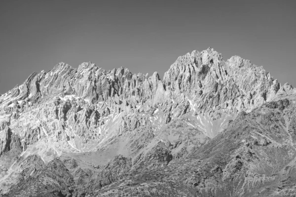 Vacker Vikta Berg Formation Öknarna Mustang Regionen Northen Nepal — Stockfoto