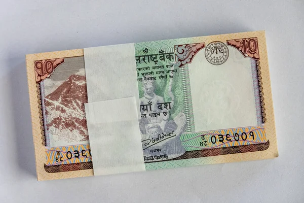 ネパール紙幣白地について — ストック写真