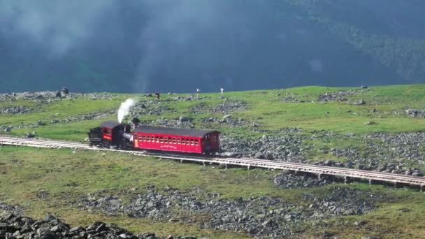 Escalade du moteur à vapeur Mount Washington — Video