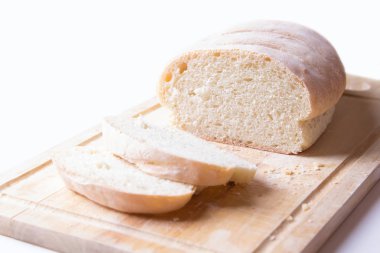 Buğday ev yapımı taze ekmek