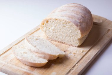 Buğday ev yapımı taze ekmek