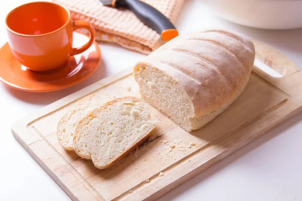 Trigo casero pan fresco — Foto de Stock