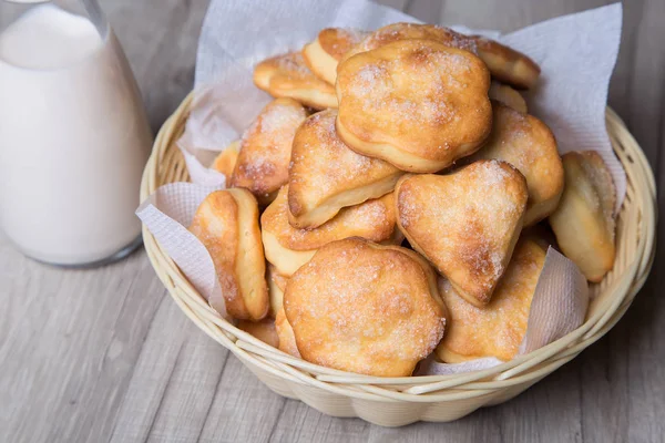 Galletas caseras de queso cotage — Foto de Stock