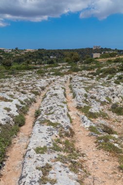 Clapham Junction sepeti malta tekerlek izleri