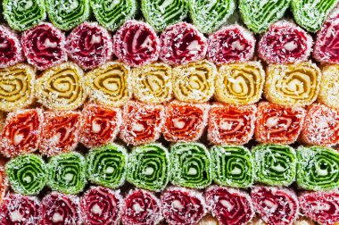 Doğu tatlılar, Hindistan cevizi ile kaplı