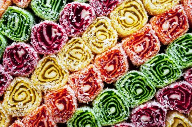 Doğu tatlılar, Hindistan cevizi ile kaplı