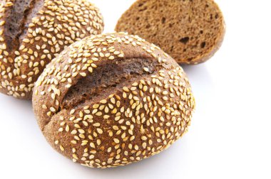 siyah susam ile ekmek