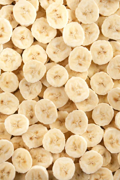 Muz dilimleri. Arkaplan ve doku.