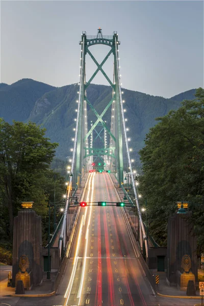 Lions Gate Bridge, Vancouver, Kanada — Stock fotografie