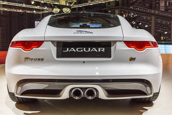 Barcelona, Spanyolország - május 2015-ig: Jaguar F-típusú — Stock Fotó