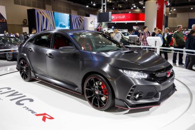 Vancouver - Kanada, 2017 yaklaşık: Yeni Honda Civic