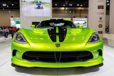 Vancouver - Kanada, 2017 yaklaşık: Dodge Viper Gt