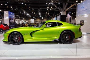 Vancouver - Kanada, 2017 yaklaşık: Dodge Viper Gt
