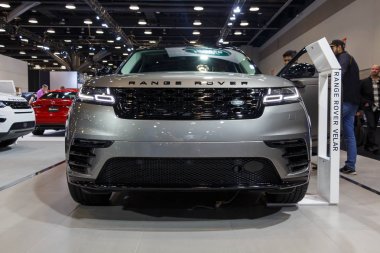 Vancouver, Kanada - Mart 2018: Range Rover damaksıl